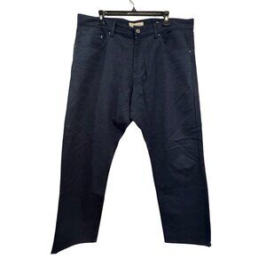 Calvin Klein Mens Straight-Leg Navy Denim Jeans Size 38x30 Cotton blend